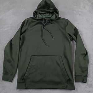 Under Armour Sweater Mens Small Green Hoodie Pullover Activewear